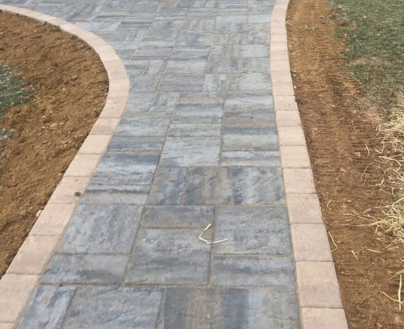 paver install sidewalk bottom unionville va